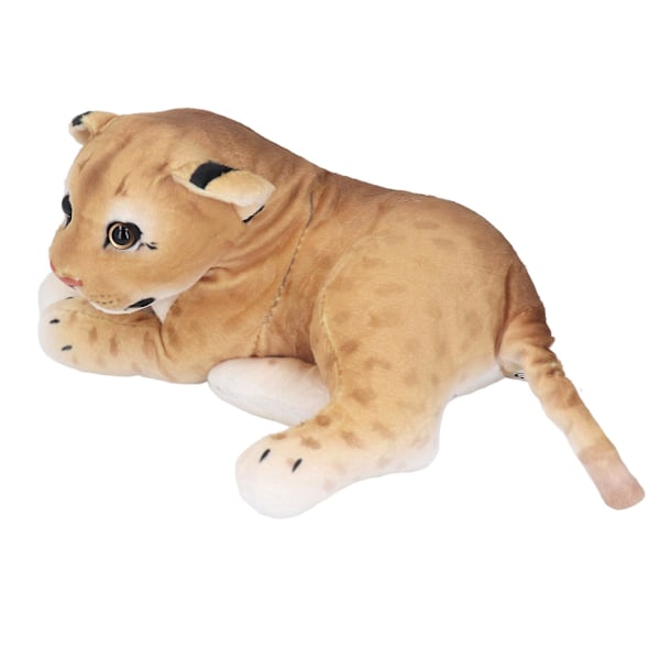 Plush Fyldte Dyr Dukke Sød Simulation Jungle Dyr Blød Foring Dyr Plush Dukke Legetøj Til Stue Soveværelse  (YJD) Lion