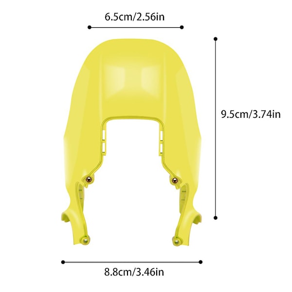 Övre skal drönare tillbehör lätt topp skal hållbar PC för DJI FPV Combo  (YJD) Yellow