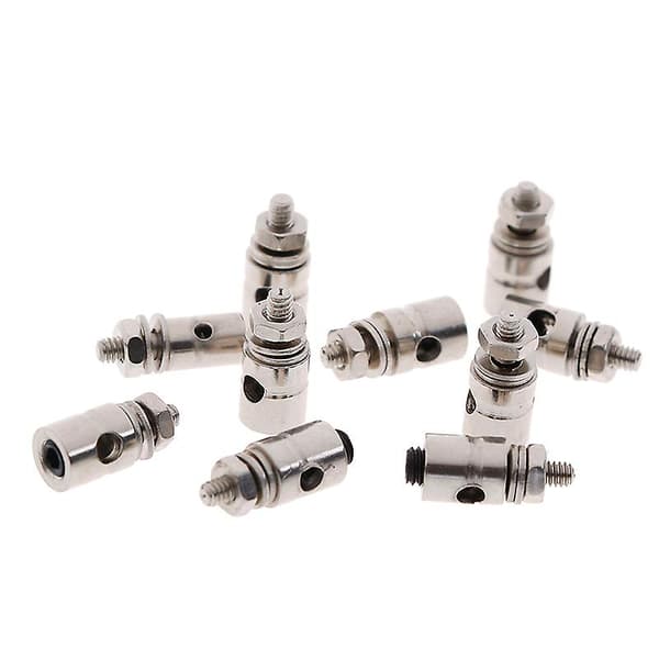 10 st Rc Flygplan Båt Dragstång Koppling Stopp Servo Kontakter[YJD] 10pcs D1.3mm
