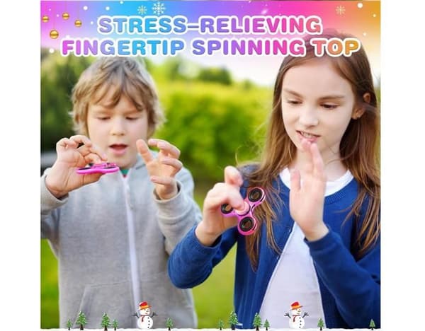 Fidget Spinner Sensorisk Håndlegetøj Angst- og Stresslindrende Håndspinner Gaver til Børn Tasker[YJD]
