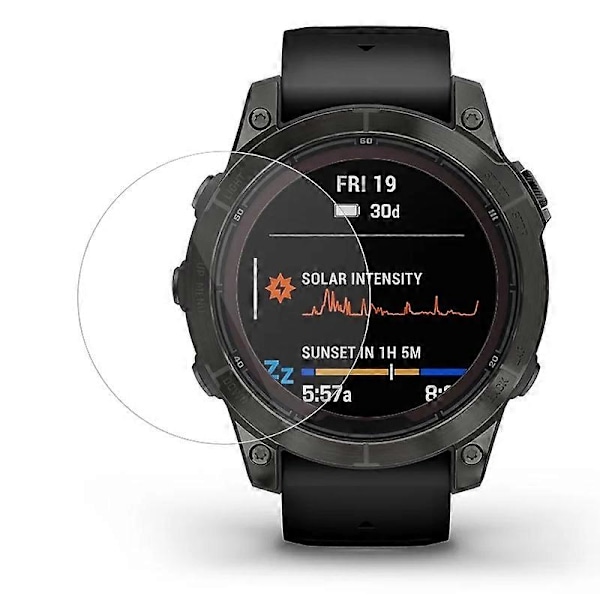 For Garmin Fenix 7 Pro Klokke Skjermbeskytter Anti-eksplosjon Full Dekning TPU Film[HK]