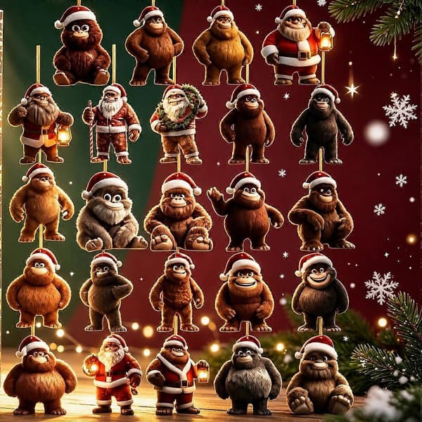 Daglig nedräkning till jul: 2026 Gorilla julkalender[YJD]