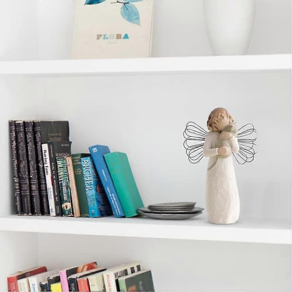 Sufanisk Håpets Engel 15 cm Hjemmedekorasjon Resin Figur & Pyntegjenstand [YJD] A