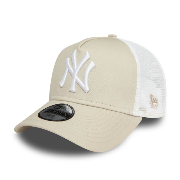 Kinder Trucker Cap - New York Yankees stenbeige