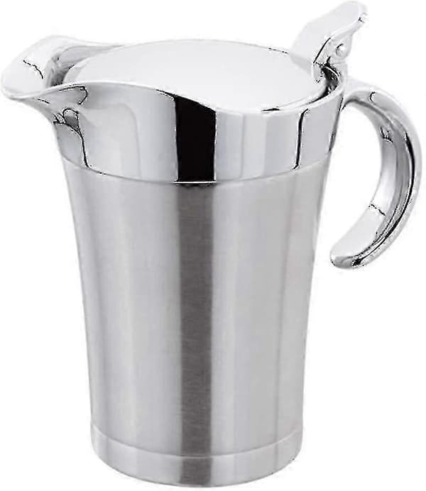 Dubbelväggig isolerad mugg med låsspärr, rostfritt stål, 750 ml