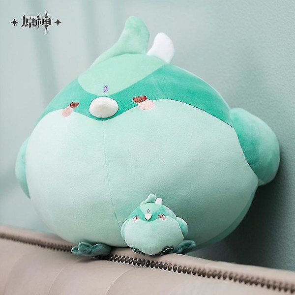 Kawaii Genshin Impact Plyschleksak Genshin Alatus Xiao Plyschdocka Teyvat Zoo Xiao Fågel Plyschkudde Cosplay Rekvisita Babygåva_v (YJD) 15cm