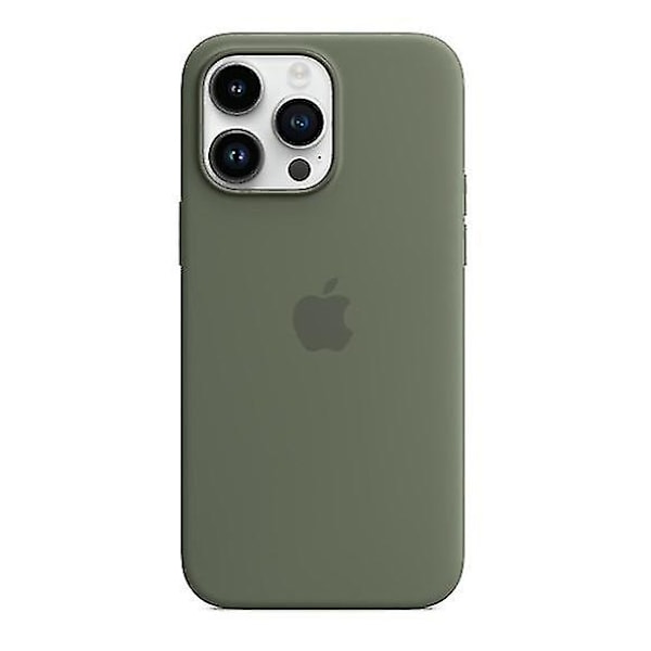 Silikon Telefondeksel Kompatibelt Med Iphone 14pro Max  (YJD) Olive