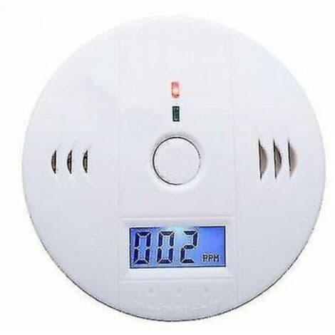 85 dB rök- och kolmonoxiddetektor – 3 AA-batteridriven – Enkel installation för hemsäkerhet[YJD]