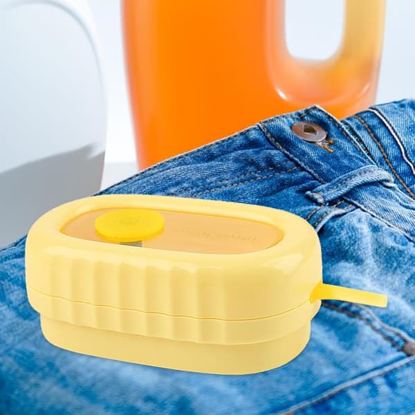 Sæbedispenserbørste, Skobørste, Trykrensebørste til Tøj, Møbler, Støvler, Tæpper, Badeværelse, Polstring, Sneakers, Hjem [YJD] Yellow