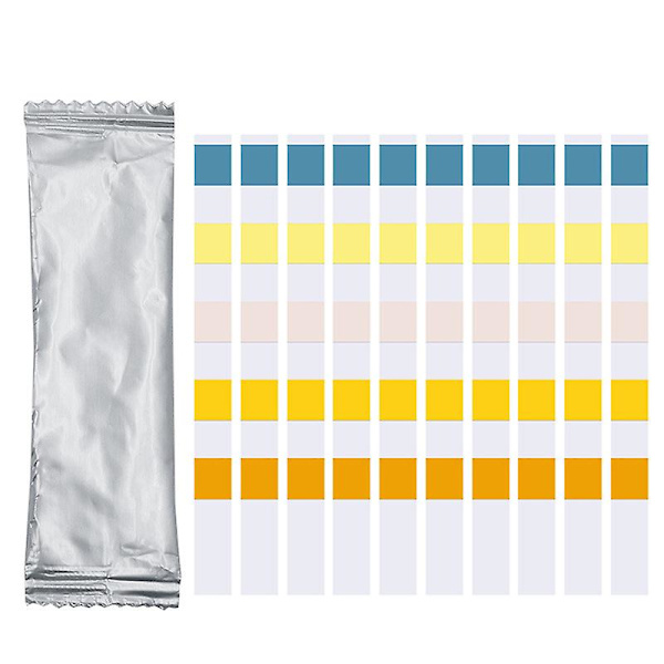 50 st Multifunktionella Klor Ph Testremsor Spa Pool Vatten Testpapper[YJD] White 50pcs