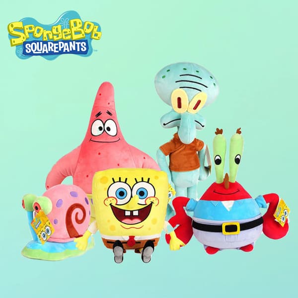 Bikini Bottom Venner Legesæt med SvampeBob, Patrick, Blækward og Gary[YJD] 8.5cm Snail Pendant