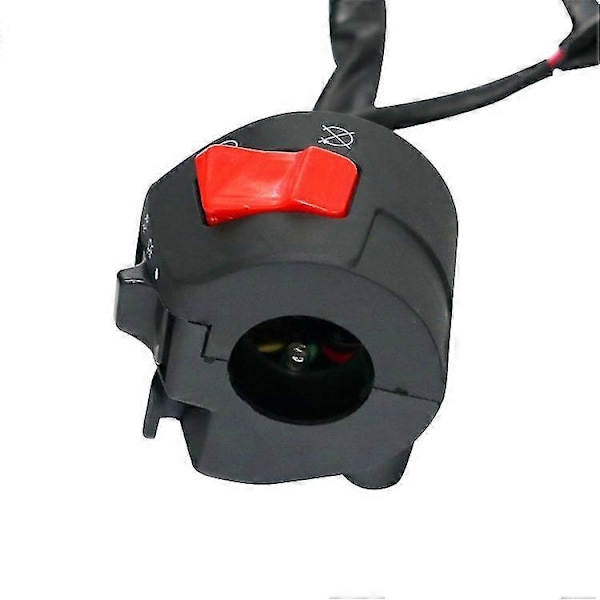 22mm Motorcykel Styren Vänster Höger Brytare Signalhorn Blinkers Strålkastare Elektrisk Start Styrenhetsbrytare[YJD]