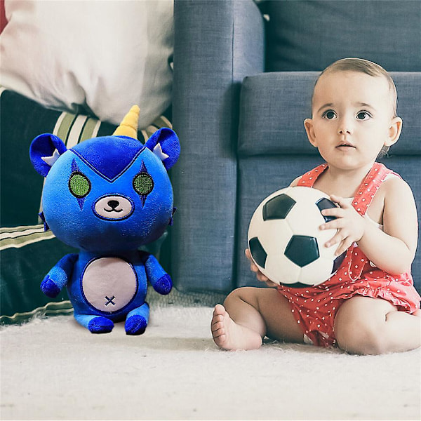 20cm Cartoon Krew District Funneh Teddy Bear Blød Plyslegetøj Børn Børn Gaver Dukke Hjem Sofa Dekoration Dekorationer B