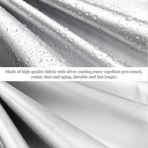 Motionscykel Cover Indendørs Cykling Stationær Cykel Cover Passer Til Opretstående Cykel Udendørs Beskyttende Cover[YJD] 140*60*120 Silver