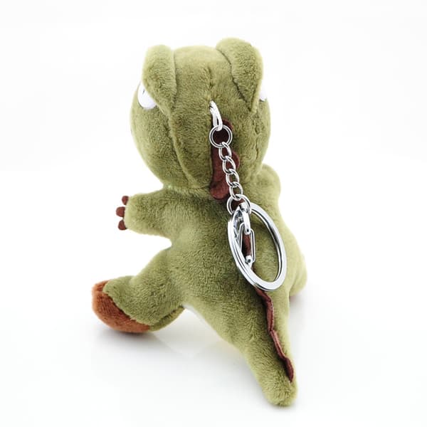Plys Dinosaur Nøglering Tøjdyr Rygsækpynt P[J]