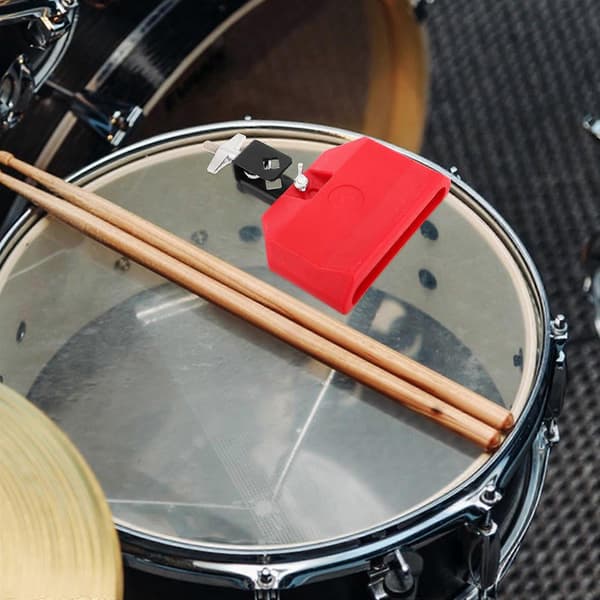 Trommetilbehør Rød Percussionblok til Skoleforestillinger 1-pakke[YJD] Red