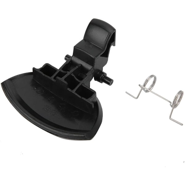 Svart hanskeromlokkhåndtak med fjærutskifting for Citroen C4 2004-2010 ABS+Metall