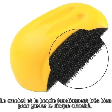 Handslipplatta, slipplattor för slippapper, 150 mm (6\") för trä, gummi, läder, plast, sten[YJD]