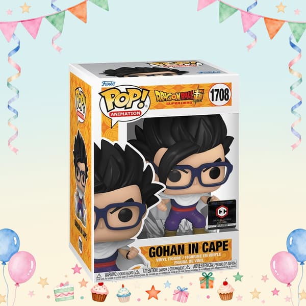 Funko Samlarleksaker Dragon Ball Super: Super Heroes Gohan Handhållen Figur[YJD] 82464