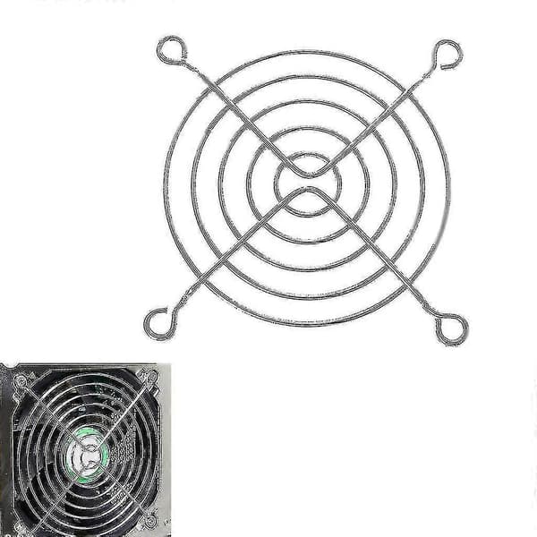 Ventilatorgitter Metal Stål 70mm 7cm Ventilatorbeskytter Fingerbeskytter Jern Gitternet[YJD]