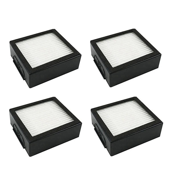 4 stk. til Combo J7+ HEPA-filter til Combo J7 J7+ Fejerobot Tilbehør BlackWhite
