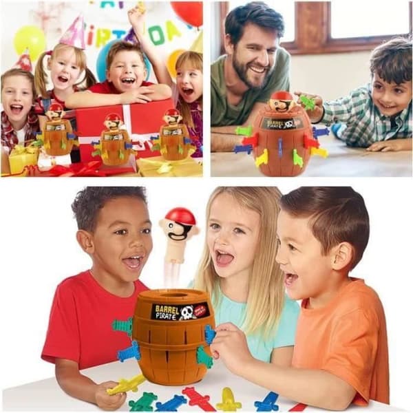 Brädspel - Pop-Up Pirate - Brädspelsfigur - Pedagogiska leksaker[YJD]