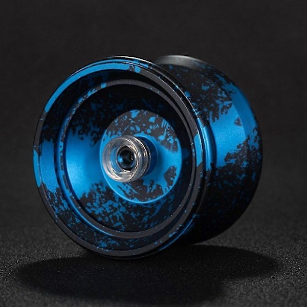 Barnpresent Professionell Jojo Aluminiumlegering Responsiv Jojo Bollar[YJD] Black Blue