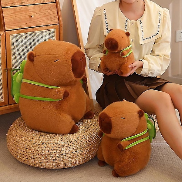 Capybara Plys Simulerings Anime Plyslegetøj Sød Dukke Fyldte Dyr Plyslegetøj