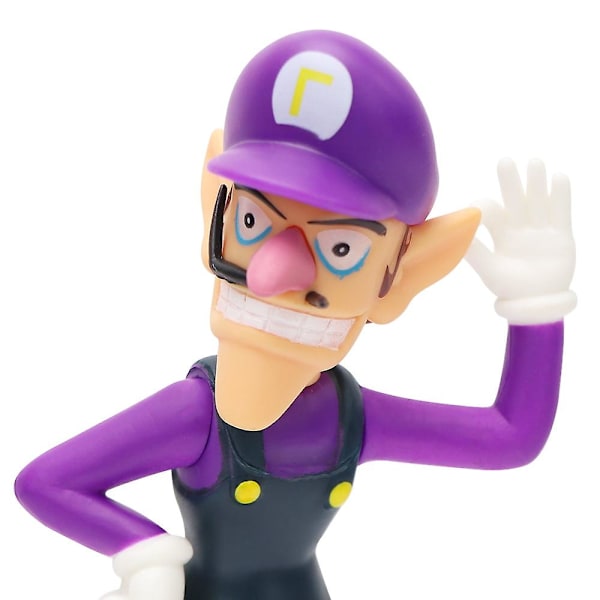 Actionfigur Leksak 6\" Waluigi Bros Collection Dock för Barn Present (YJD)