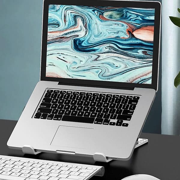Ny Bærbar Computer Stand Bærbar Holder Foldbar Plastik Til Notebook Tablet Stand[YJD] A1 1pc
