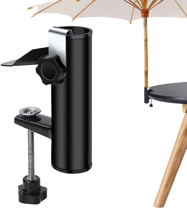 Håndholdt paraplyholder til 22-32 mm pæl, stærk haveparasolfod[YJD] red