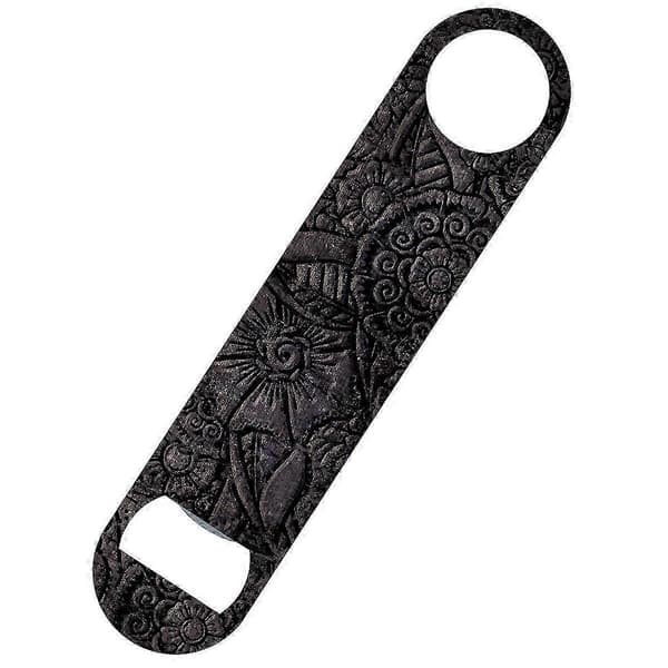 Metalliske blomster Bar Blade flaskeåpner Grey One Size