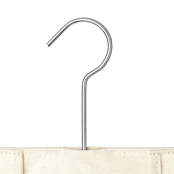 Praktisk klesklypepose - rommer 100 mellomstore klesklyper, slitesterkt polyestermateriale, krok