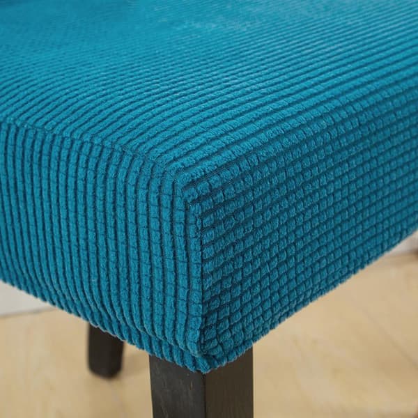 Jacquard sammetsöverdrag, elastiskt stolsöverdrag, överdrag till barnstol (Beige)[YJD]