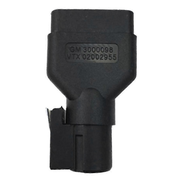 Obd-ii -sovitin Tech 2 -skannerille Gm 3000098 Vtx, byobdii 16-nastainen liitin Gm Tech2 -diagnostiikkatyökalulle (musta) (1 kpl) [YJD]