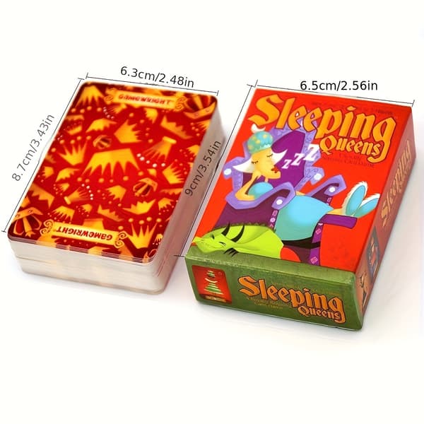 Det nya kortspelet Sleeping Queens [YJD] Queens Card Game