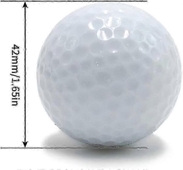 6 LED golfballer lysende golfballer, langvarig lyse nattsport [YJD]
