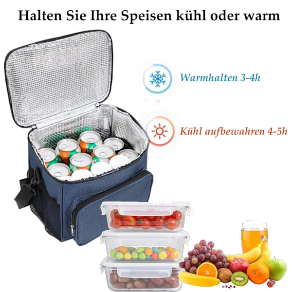 Kjøleboks Lunsjpose Lunsjpose Kjøleboks Gjenbrukbar Lufttett Lunsjpose Kjøleboks Gjenbrukbar Lufttett Pose