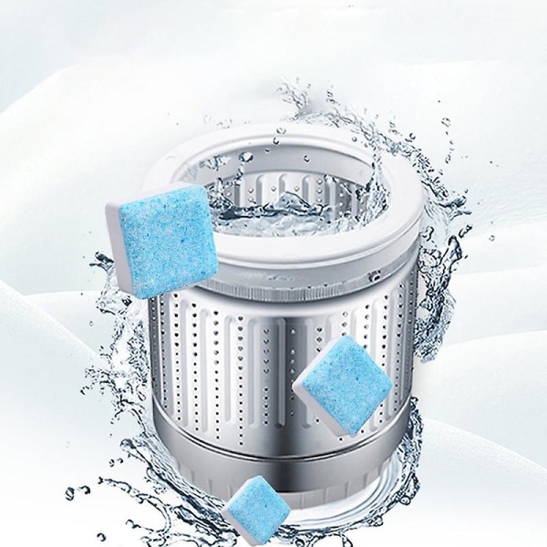 Tvättmaskin Rengöring Tabletter Tvättmaskin Rengöring Tvättmedel Brustablett Mycket effektiv