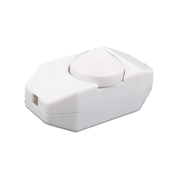 Rotary LED lysdæmperkontakt 3-100W 220-240V Trailing Edge til loftshalogenlamper og transformere, hvid[YJD]
