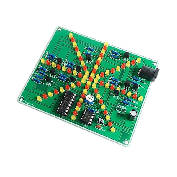 DIY-setti NE555 + CD4017 Elektroniikan harjoitteluoppimispaketti Osien moduuli (YJD)