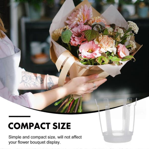 Blomsterställ i plast, bas för blomsterförpackning, 20 st [YJD]