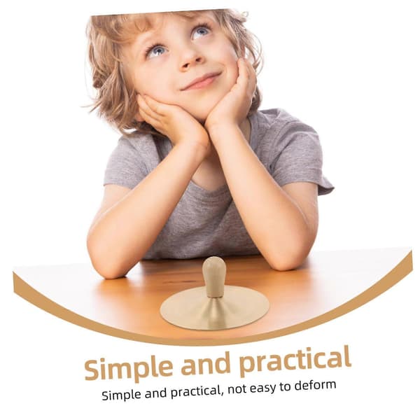 Mini håndcymbaler med ergonomiske trehåndtak for dansefester og musikktimer for barn[YJD]