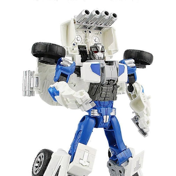 Dreng Legering Transformation Voltron Speedbåd Transformation Legetøjsbil Robot Model[YJD] SUV