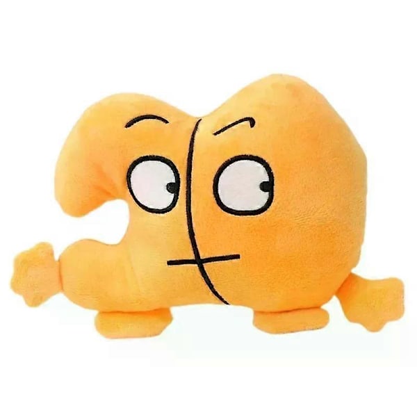 HaKeLai Ny BFDI Battle For Dream Island Plyschleksak Gosedjur Mjukt Djur X Siffror Blintz Block Markör Penna Häftapparat Pommes Frites Gåvor[YJD] Number Ten 23cm
