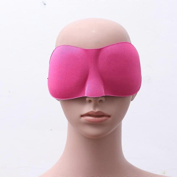 3D-ögonmask för mörkläggning, 2 st andningsbar sovmask [YJD]
