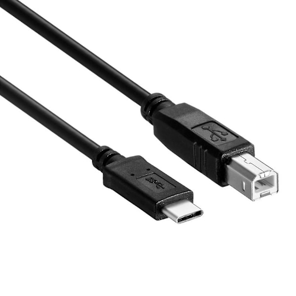 Usb B til Usb C-kabel Usb 2.0 Usb C til Usb B-kabel, Usb Type B til Type C Host[HK] 2m