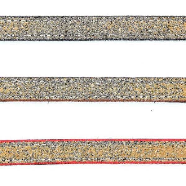 Chdz lærhalsbånd for katter og valper, justerbar 20cm-27cm Cm - Svart[YJD]