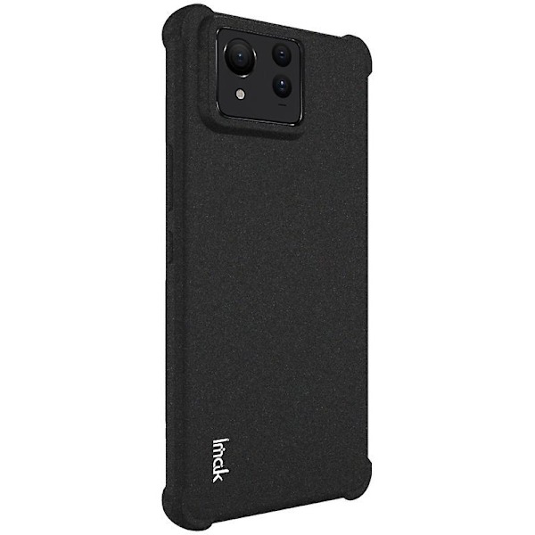 IMAK For Asus Zenfone 11 Ultra 5G Deksel Matt TPU Airbag Støtsikker Telefondeksel (YJD) Black Asus Zenfone 11 Ultra 5G