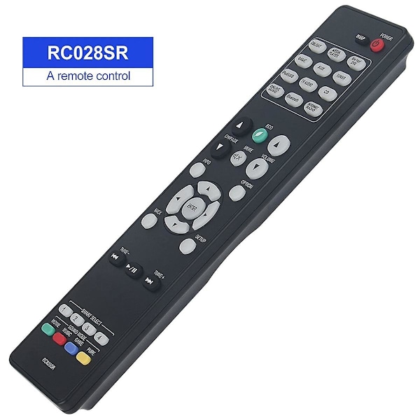 RC028SR Fjernkontroll erstatning for Audio Video Receiver NR1506 -1506 30701021600AS RT30701021600AS